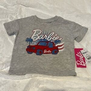 NWT Mattel Barbie Toddler Girl's Americana T-Shirt 4th of July Size 18m